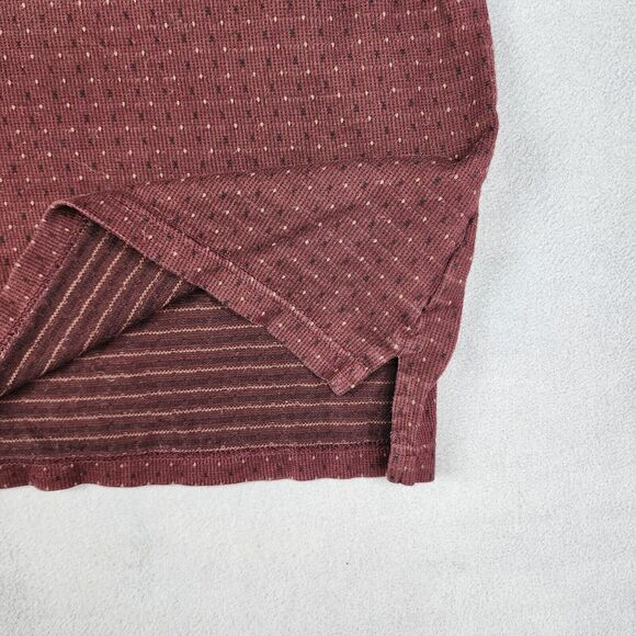 Van Heusen Mercerized Polo Shirt Men's XL Red Short Sleeve Preppy Career Office - Picture 3 of 8